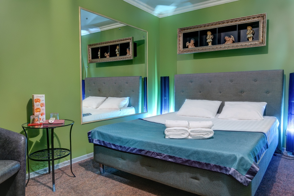 Standard Crystal Double room (full double bed)