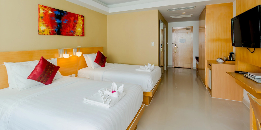 Двухместный номер Superior 2 отдельные кровати в Aspery Hotel