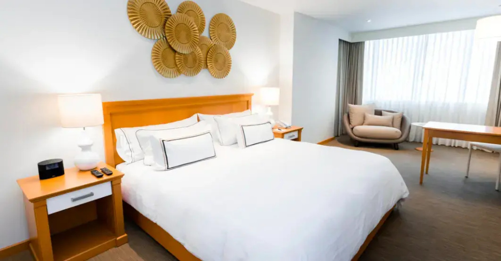 The Level Premium Double room (full double bed)