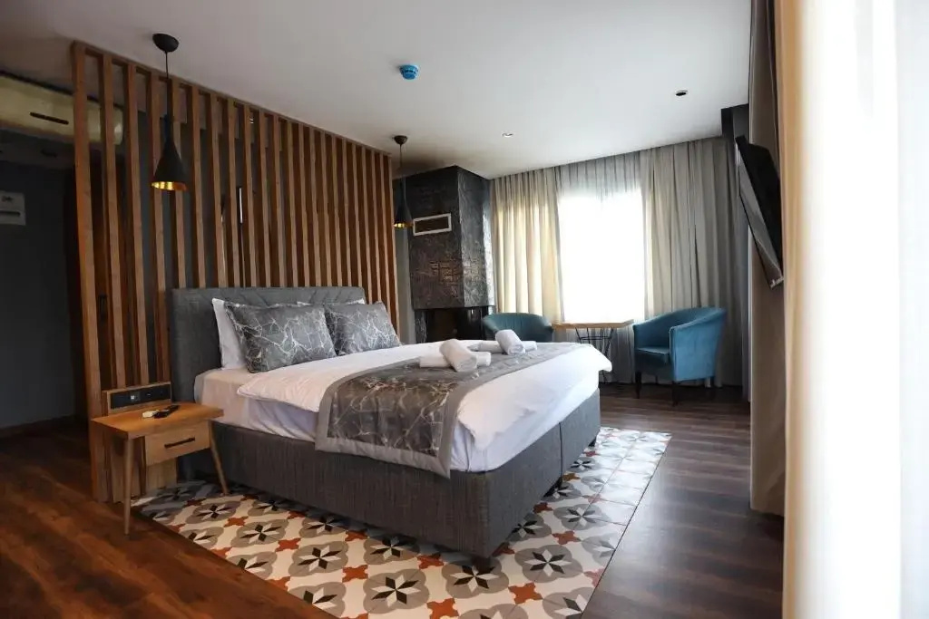 Fireplace Double room (full double bed)