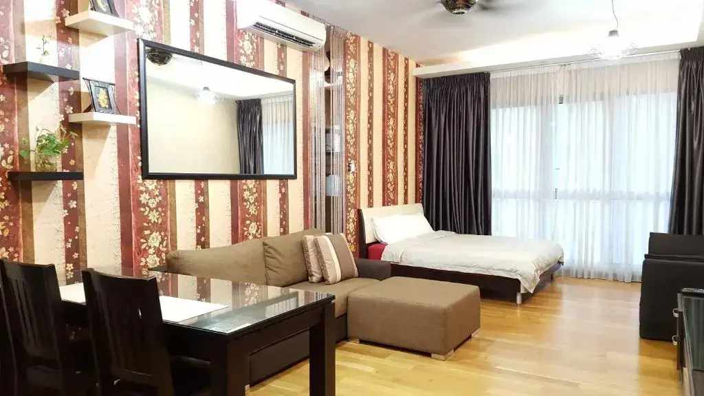 Best KL City View at Regalia Residence - Chambres