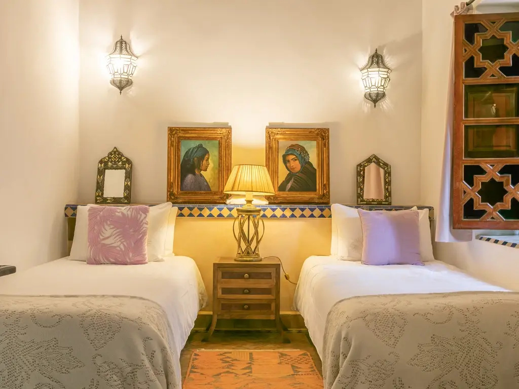 Riad Les Trois Palmiers El Bacha - Chambres