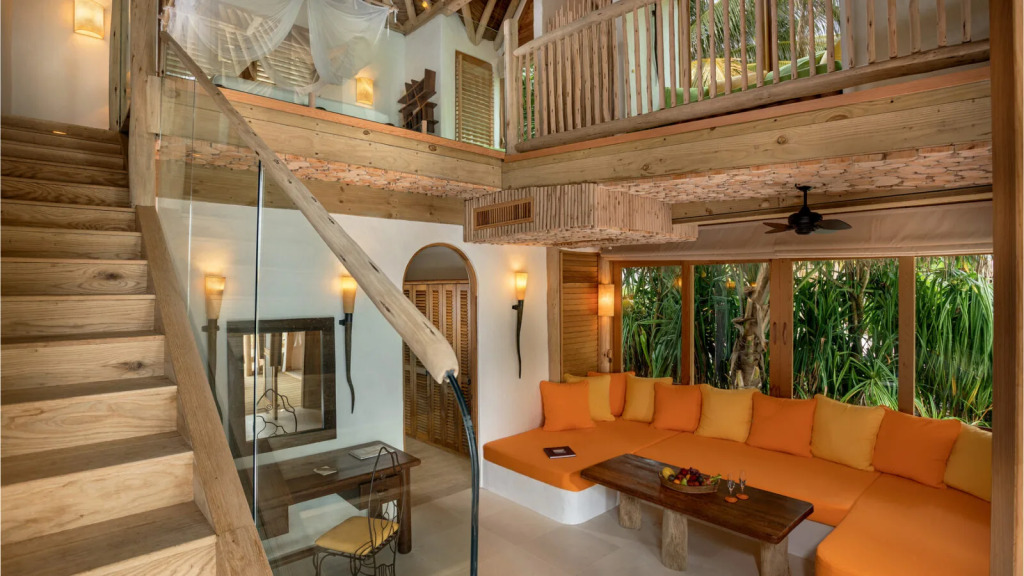 Residence with Pool Crusoe с 2 комнатами в Soneva Fushi