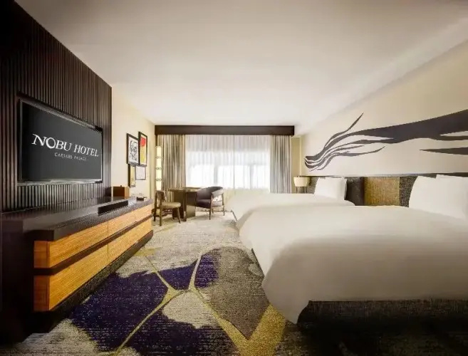 Nobu Double room with Strip View (twin beds)