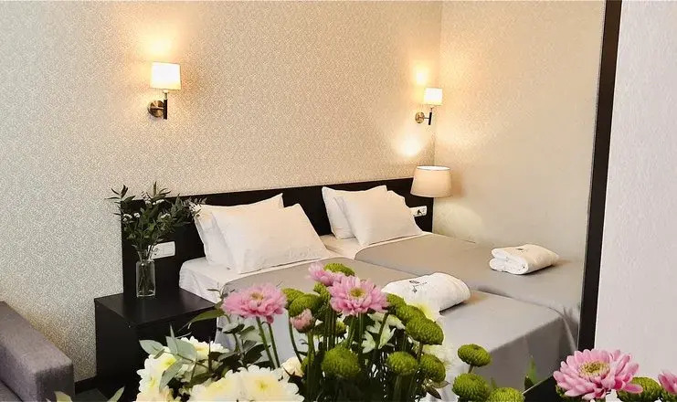 Двухместный номер Comfort двуспальная кровать в Жоэквара