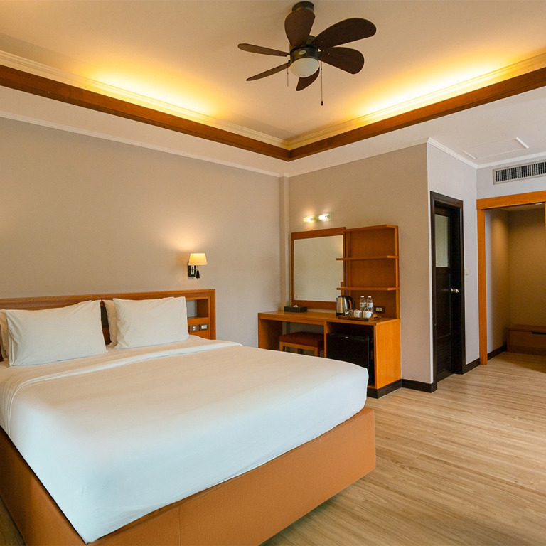 Двухместная вилла Pool двуспальная кровать в Pinnacle Grand Jomtien Resort and Beach Club
