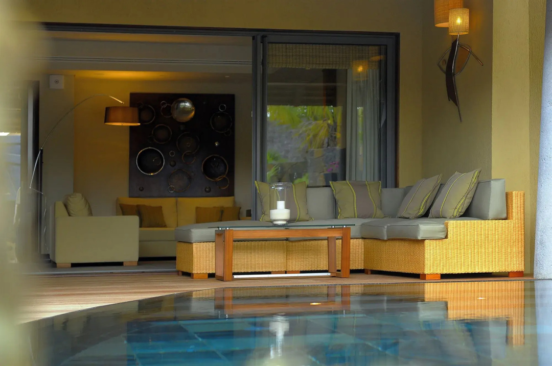 Trou aux Biches Beachcomber — the pool