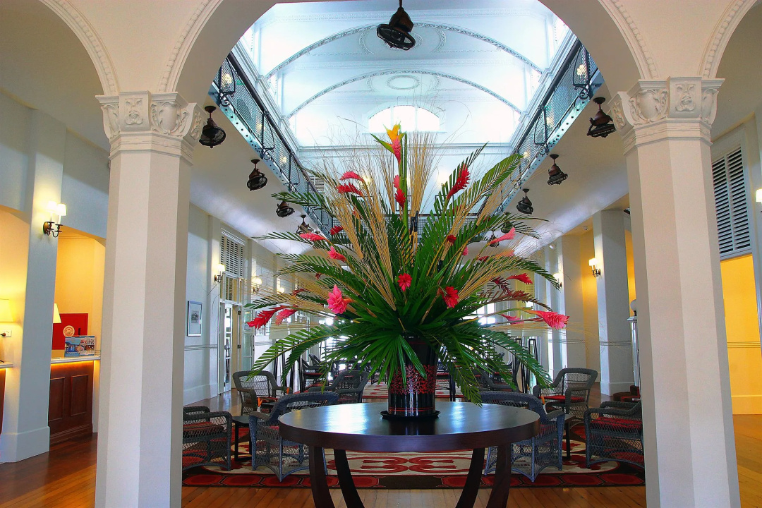 Grand Pacific Hotel Fiji — a room