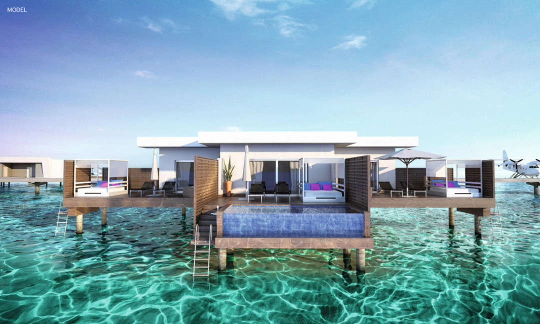 Hotel Riu Palace Maldivas — the pool