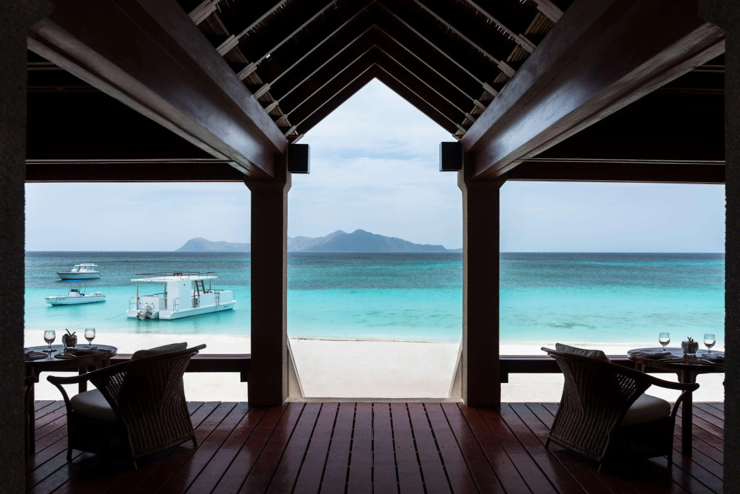 Amanpulo — the beach