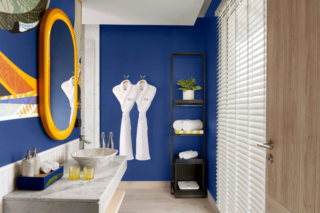 Avani+ Fares Maldives Resort — a bathroom