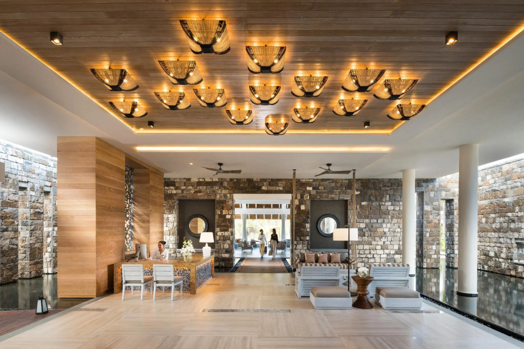 Anantara Iko Mauritius Resort & Villas — the lobby