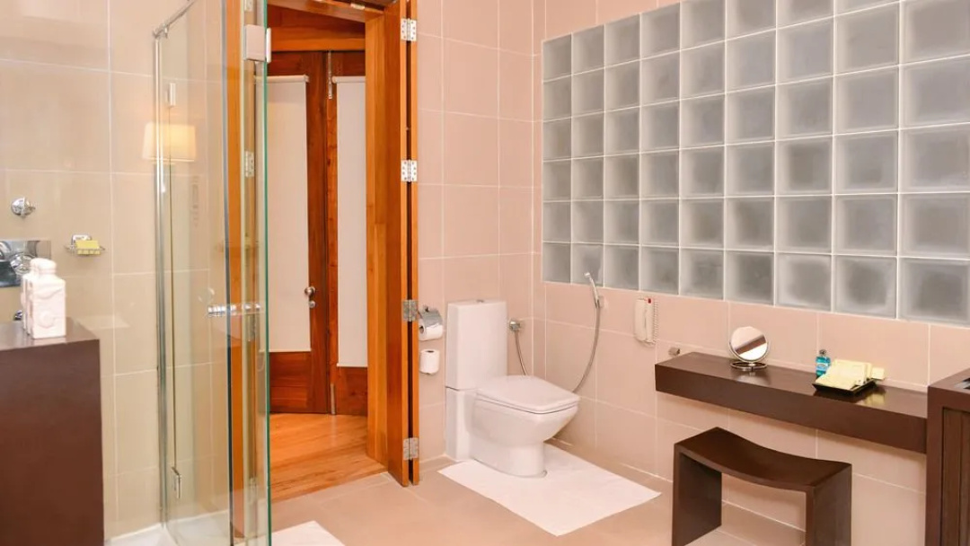 Adaaran Prestige Water Villas — a bathroom