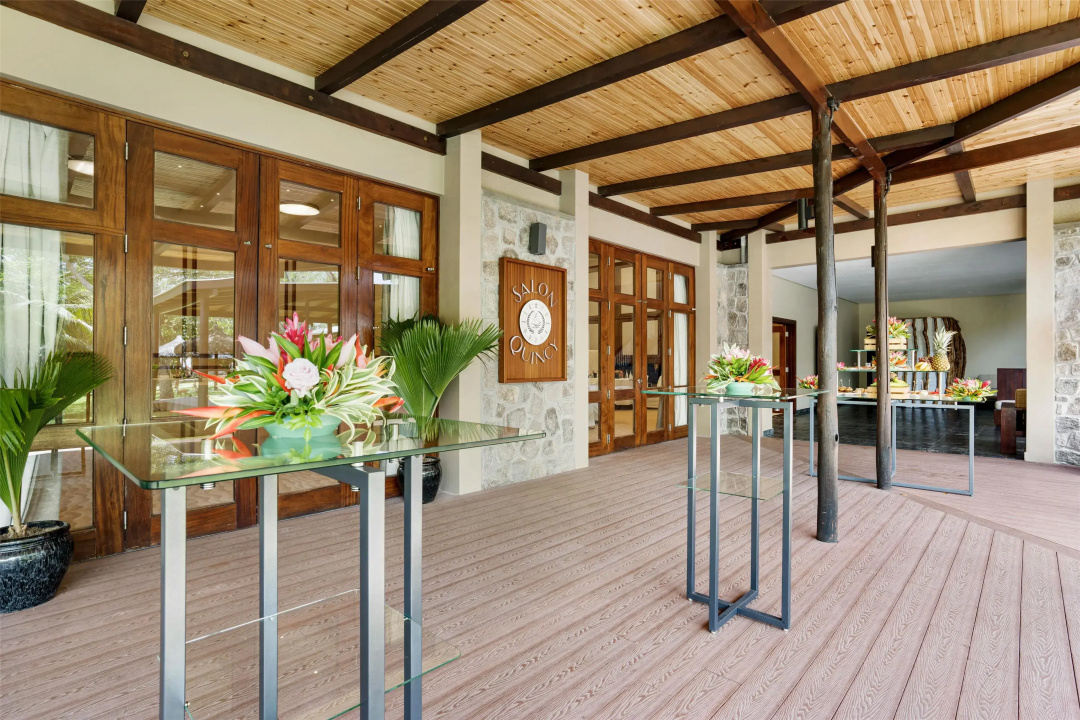 Kempinski Seychelles Resort Baie Lazare — the lobby