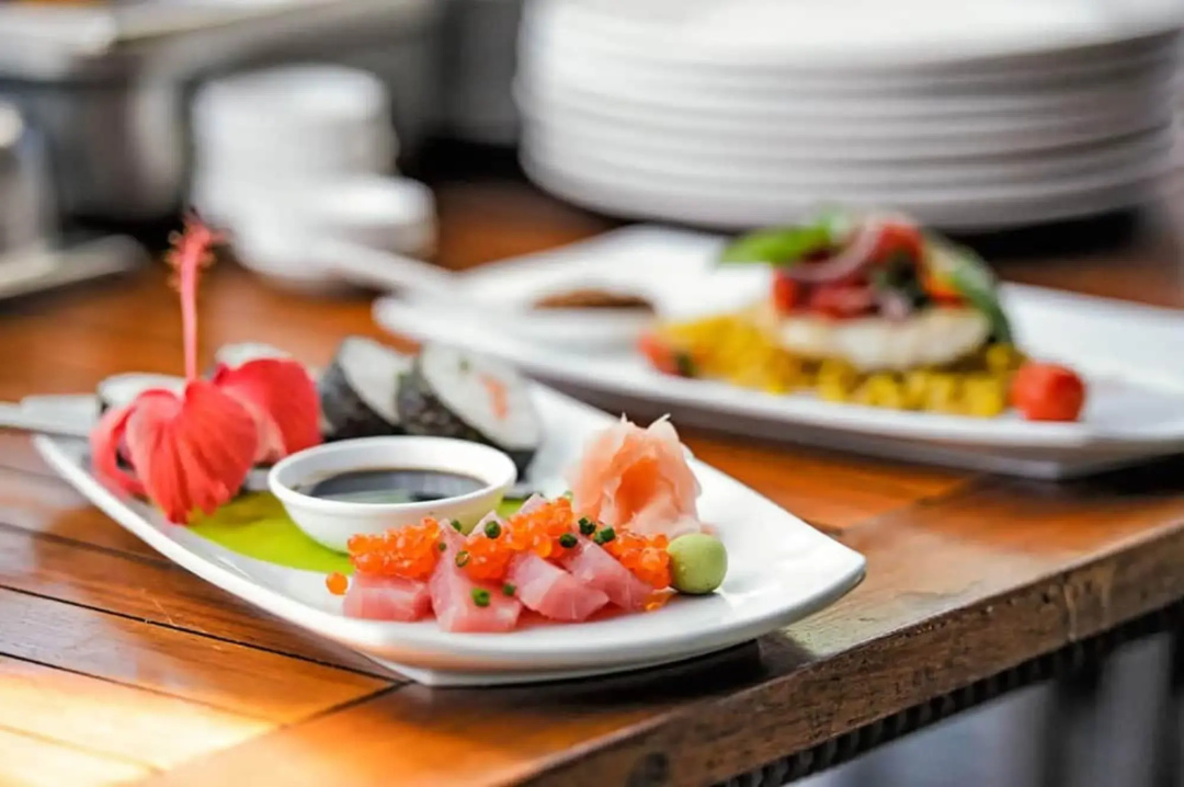 Vomo Island Fiji — the food