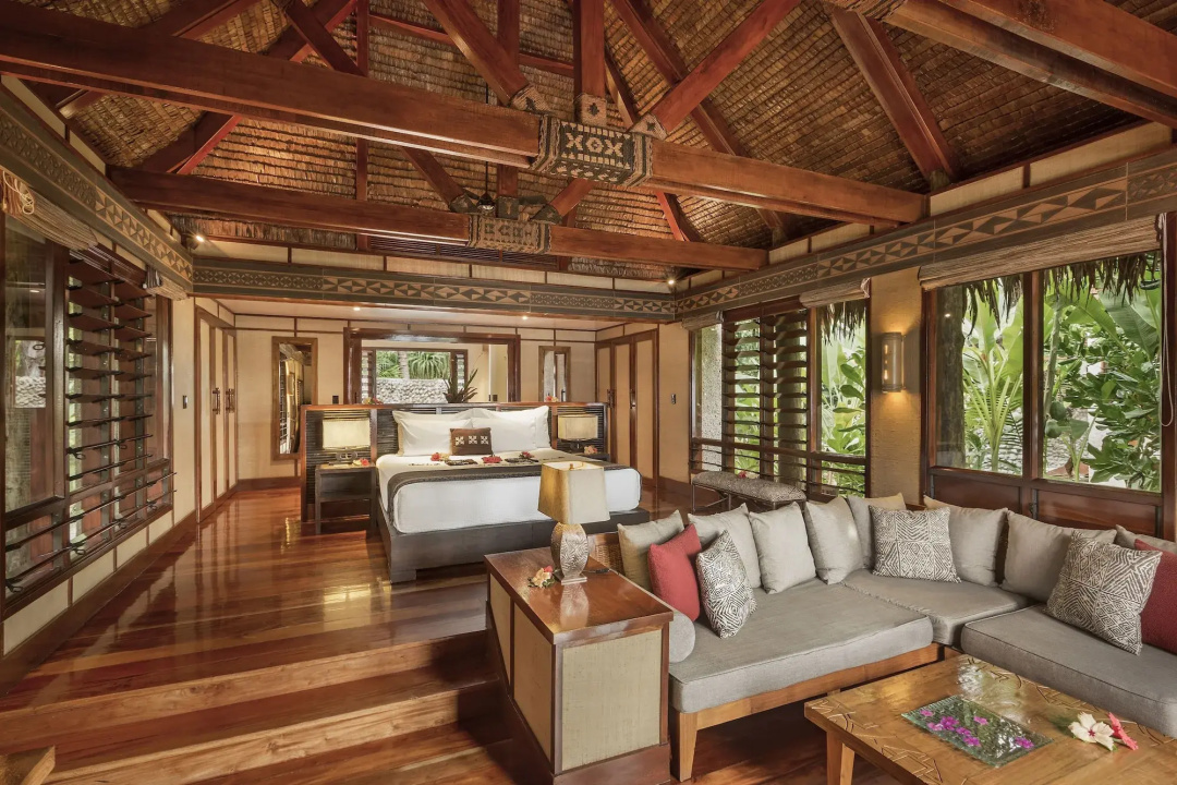 Likuliku Lagoon Resort — the lobby