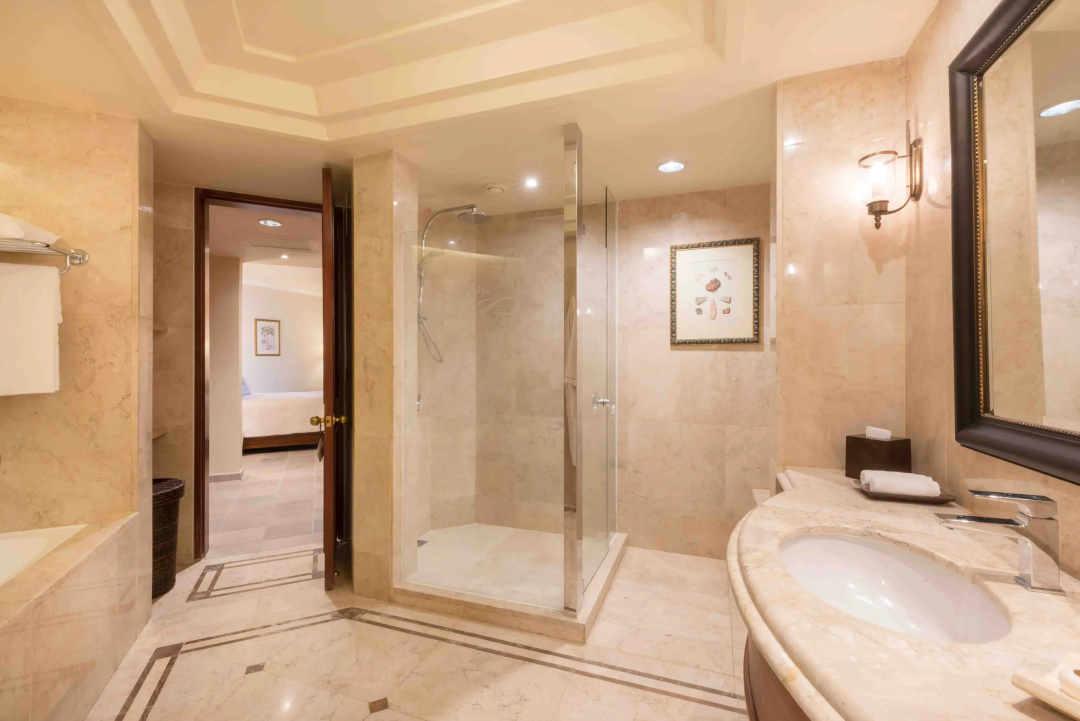 The Residence Mauritius — a bathroom