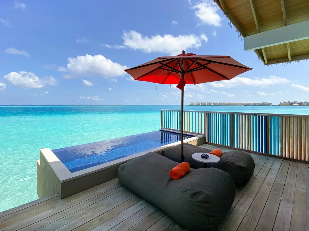 Hard Rock Hotel Maldives — the beach