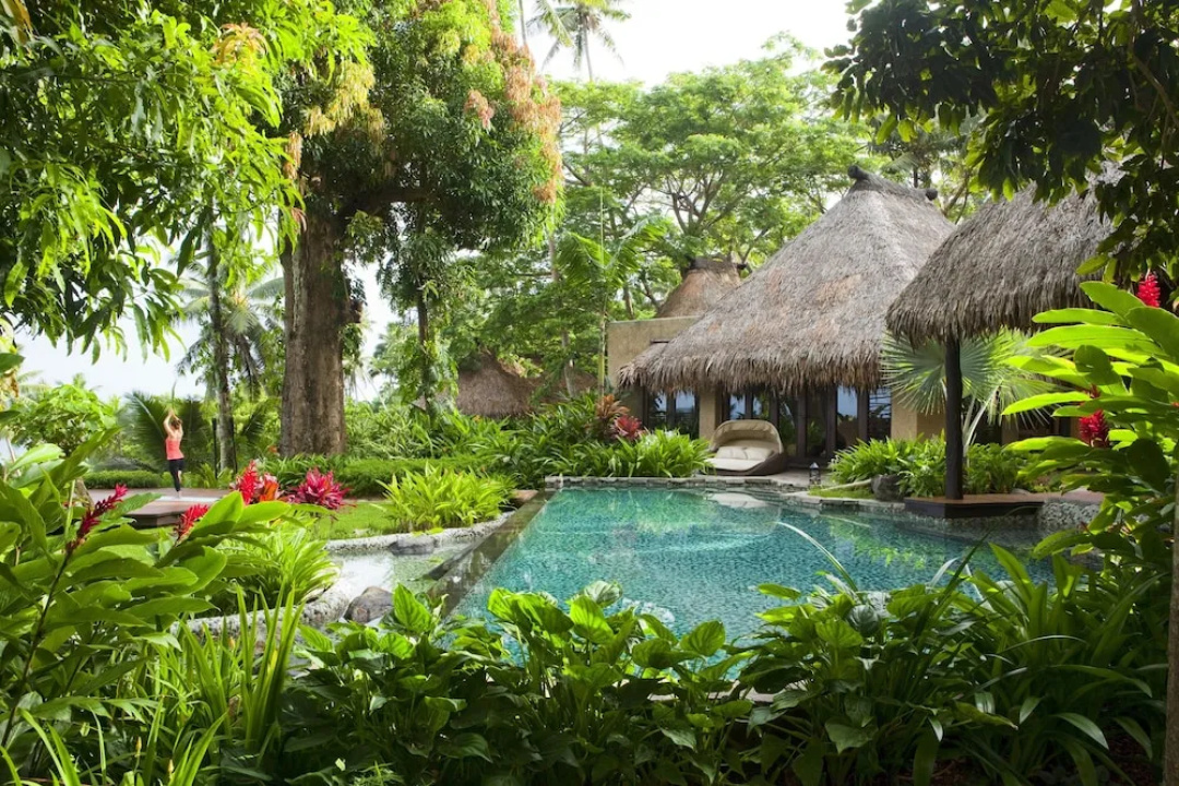 Laucala Island — the pool