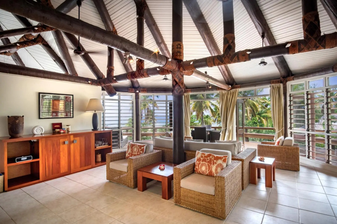 Yasawa Island Resort & Spa — the lobby