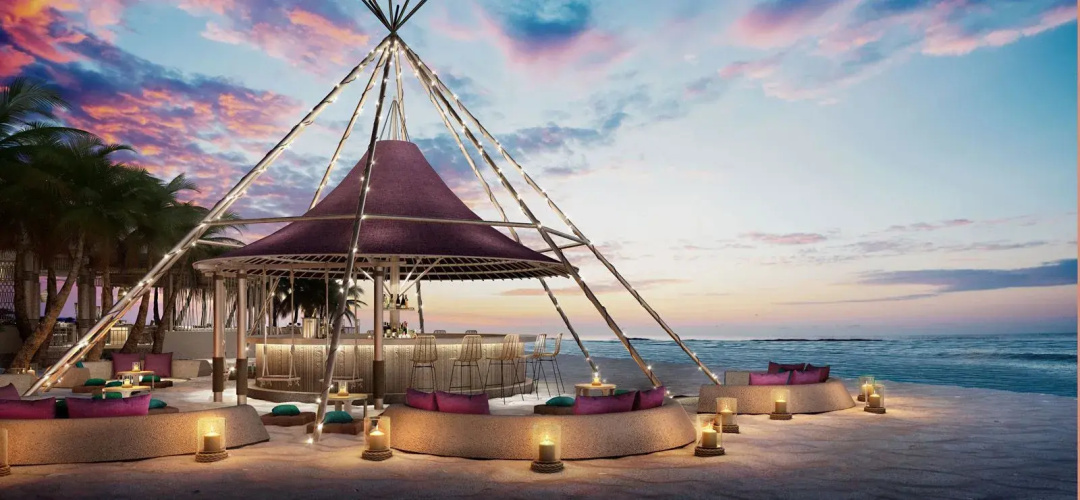 Avani+ Fares Maldives Resort — the beach