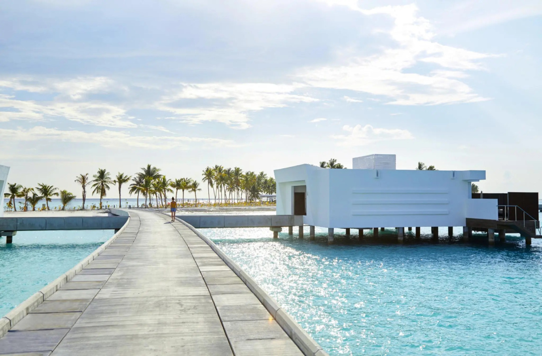Hotel Riu Palace Maldivas — the pool