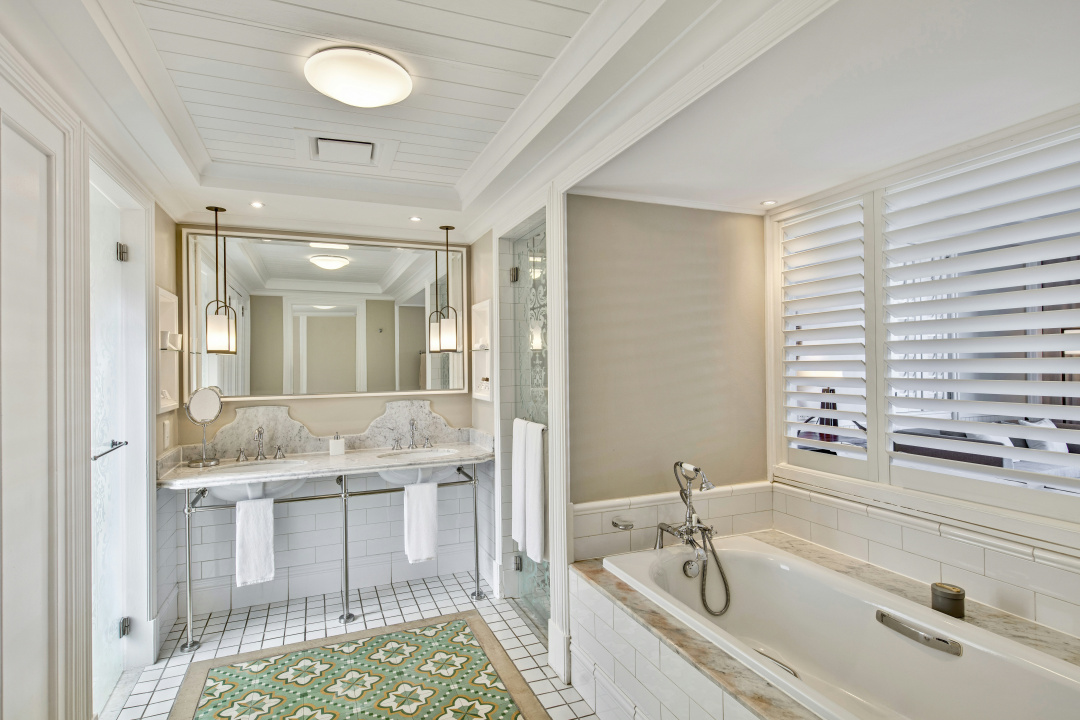 Heritage Le Telfair Golf & Wellness Resort — a bathroom
