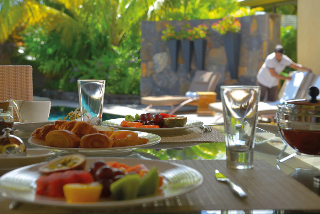 Trou aux Biches Beachcomber Golf Resort & Spa — the food