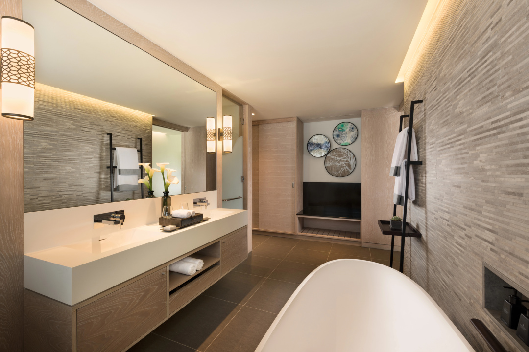 Anantara Iko Mauritius Resort & Villas — a bathroom