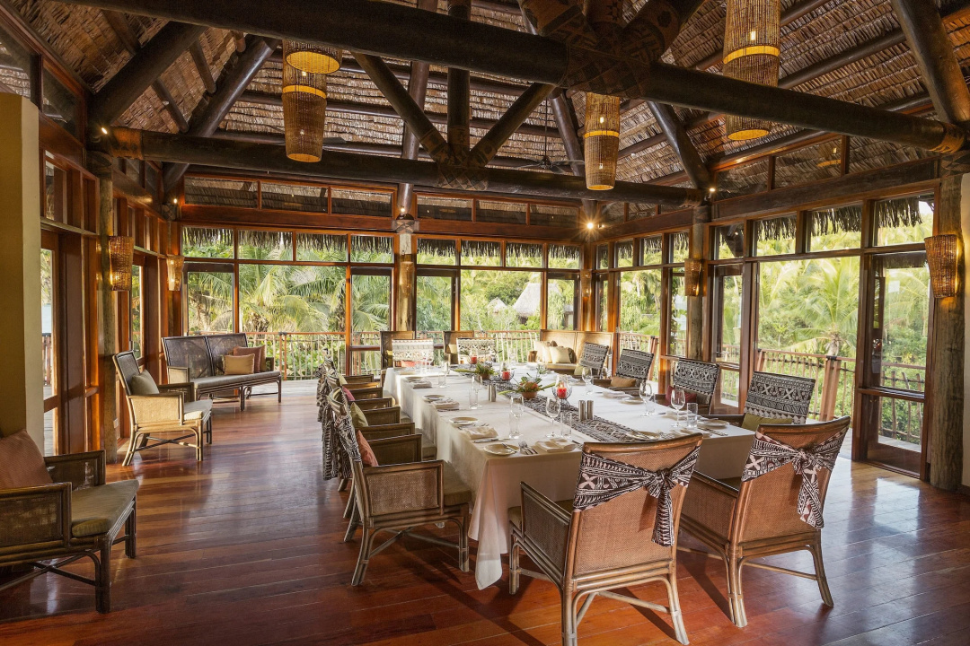 Likuliku Lagoon Resort — dining