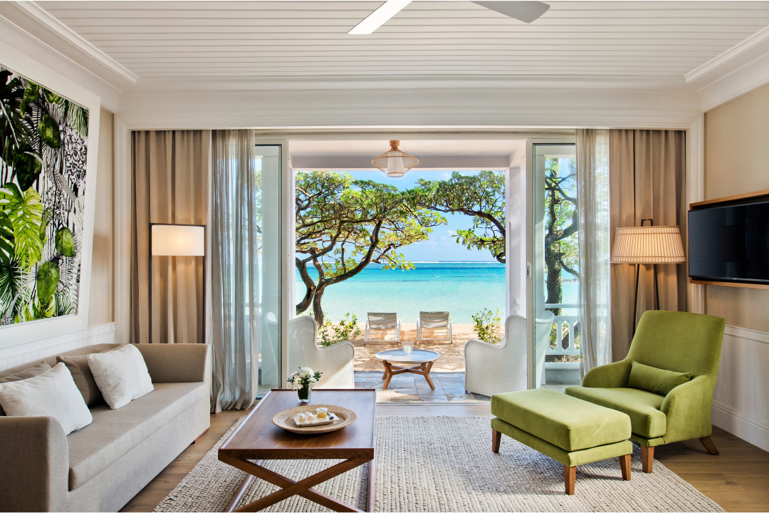 Heritage Le Telfair Golf & Wellness Resort — a balcony