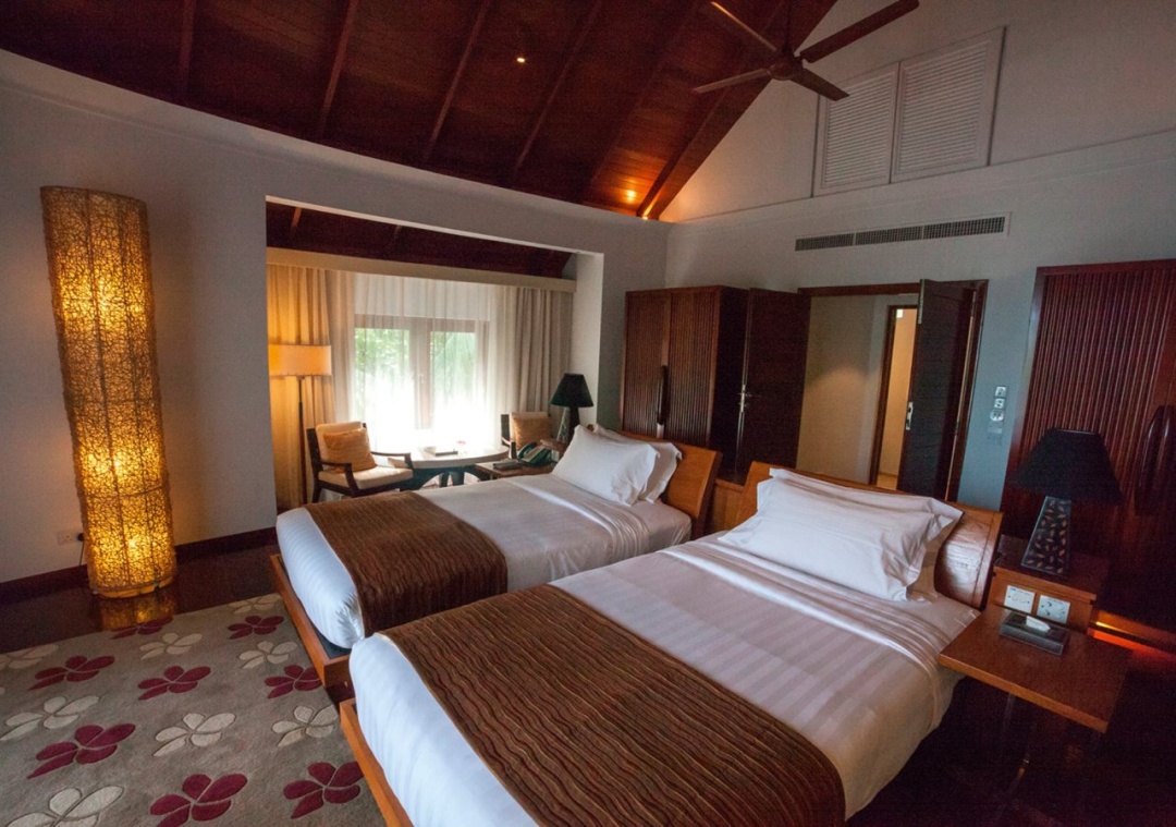 Constance Halaveli Maldives — a room