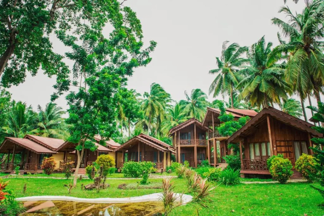Double Villa with garden view