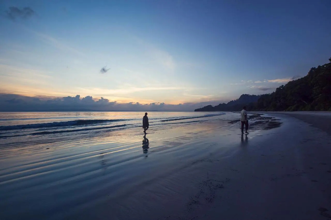 SeaShell Havelock — the beach
