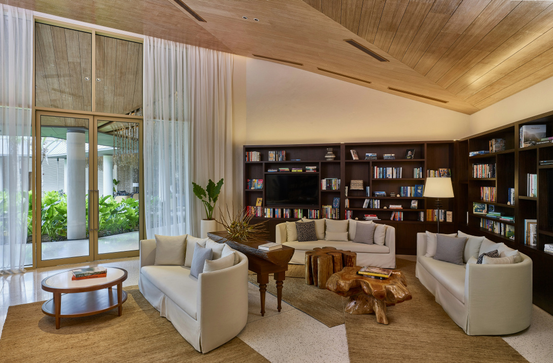 Waldorf Astoria Seychelles Platte Island — the lobby