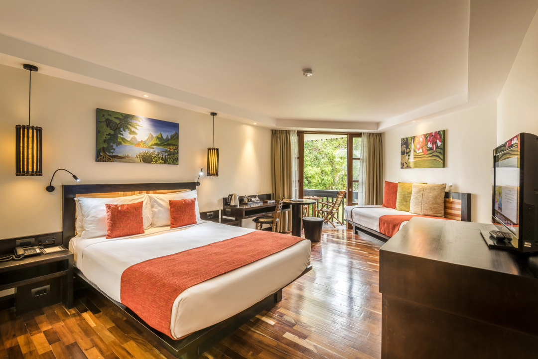 Warwick Fiji — a room