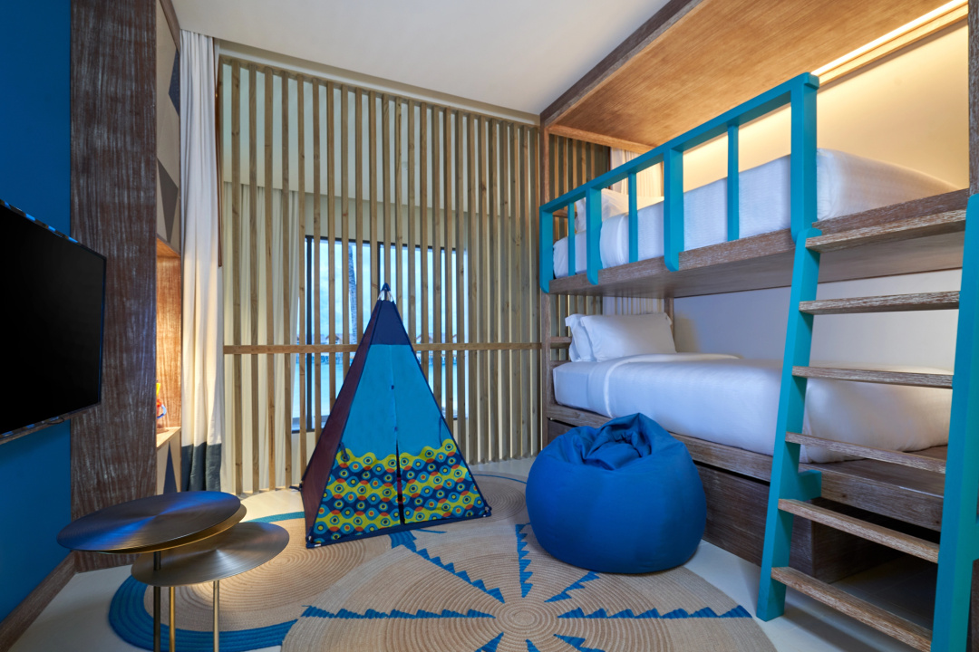Hard Rock Hotel Maldives — a room