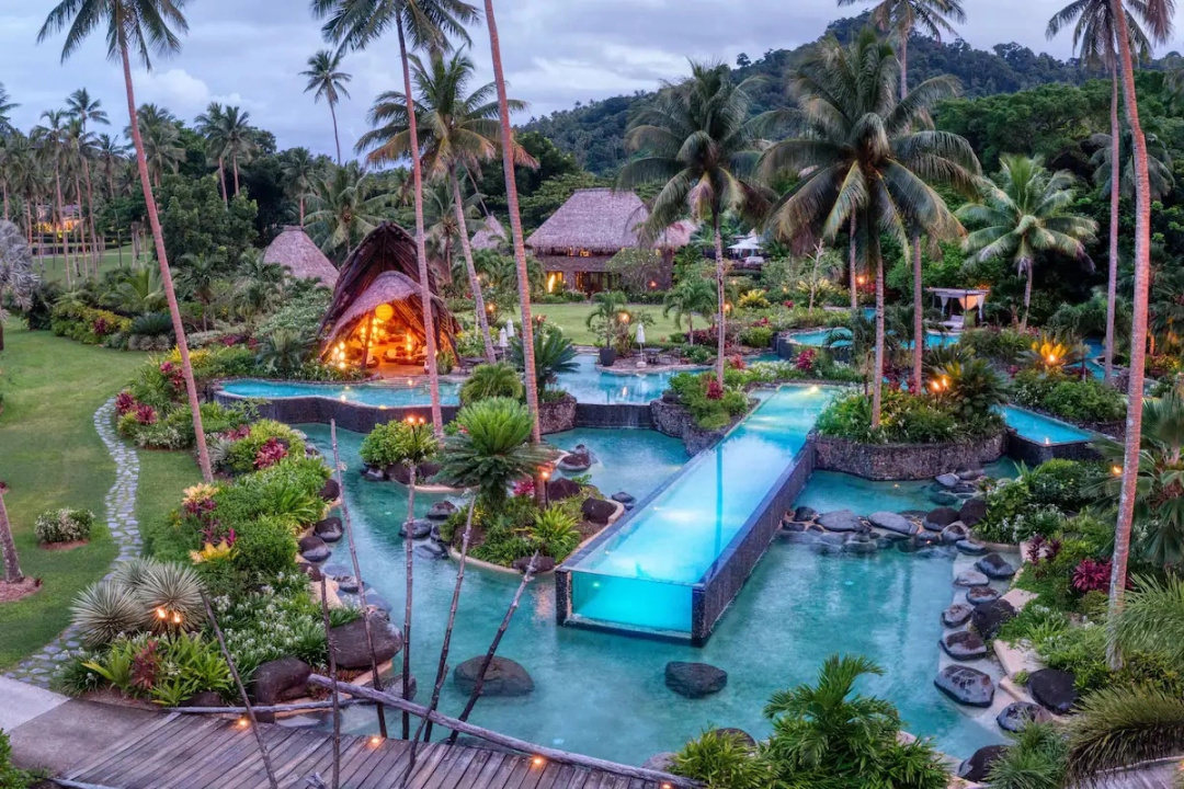 Laucala Island — the grounds
