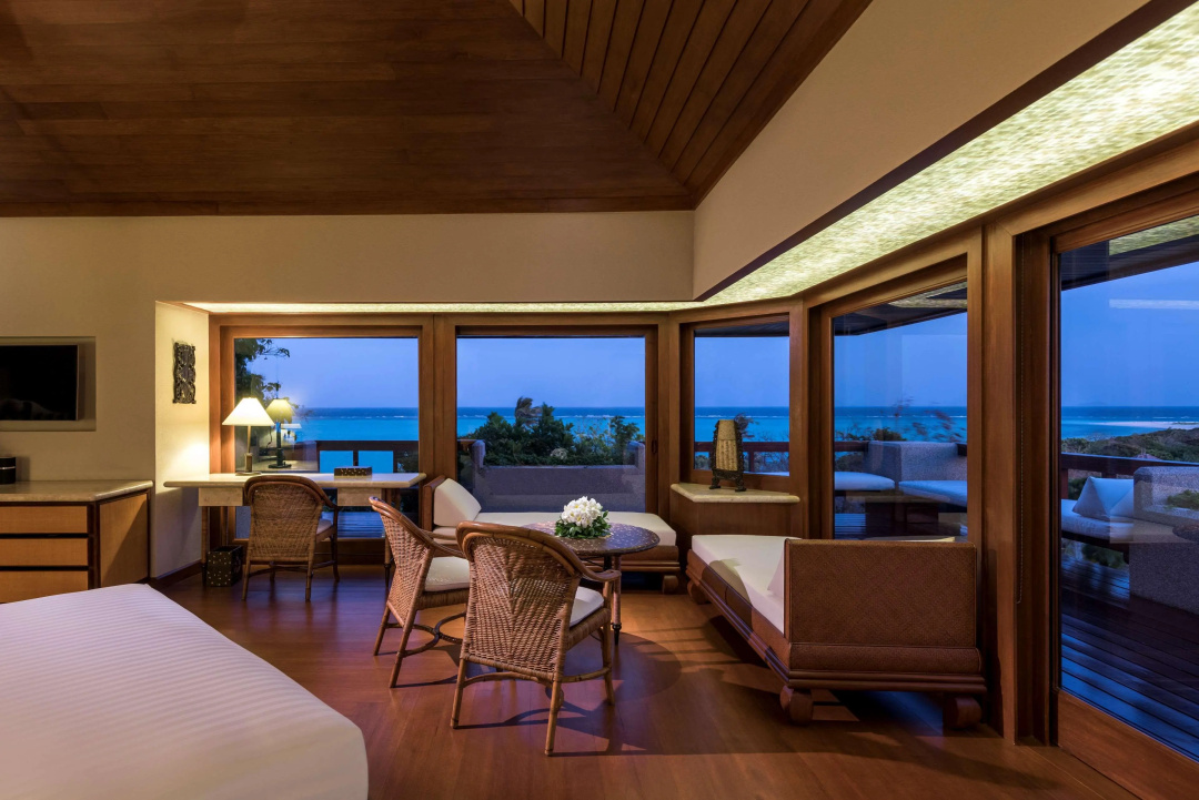 Amanpulo — a balcony