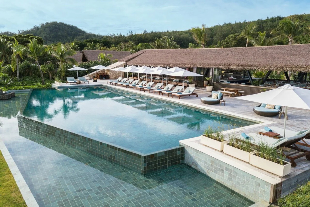 Six Senses Fiji — the pool