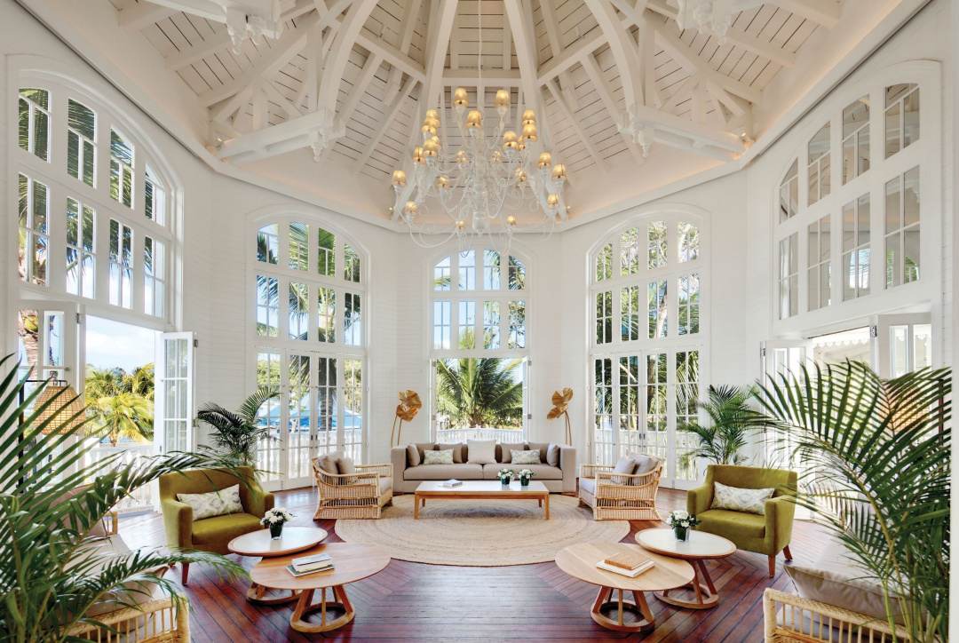 Heritage Le Telfair Golf & Wellness Resort — the lobby