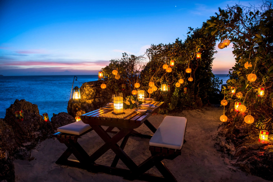 Amanpulo — the beach