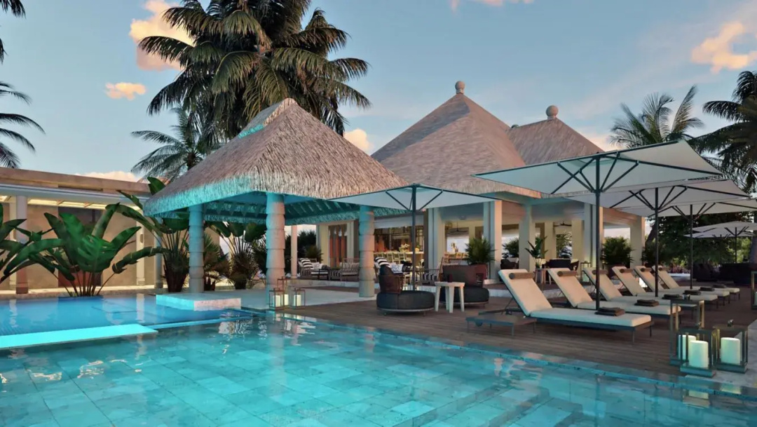 JW Marriott Maldives Kaafu Atoll Island Resort — the pool