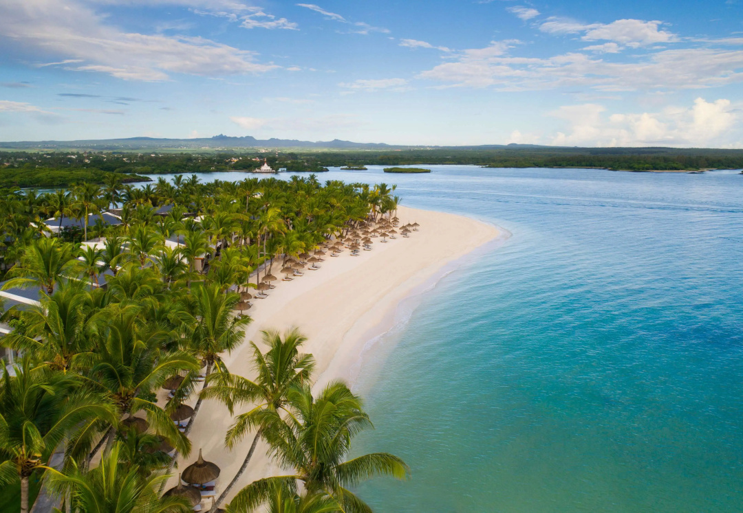 One&Only Le Saint Géran — the beach
