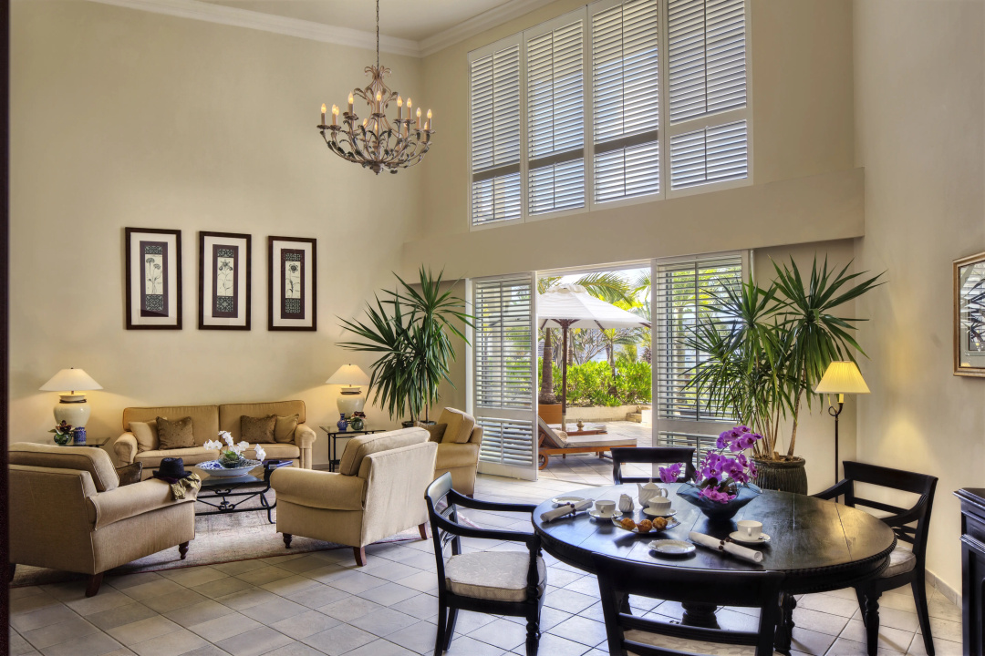 The Residence Mauritius — the grounds