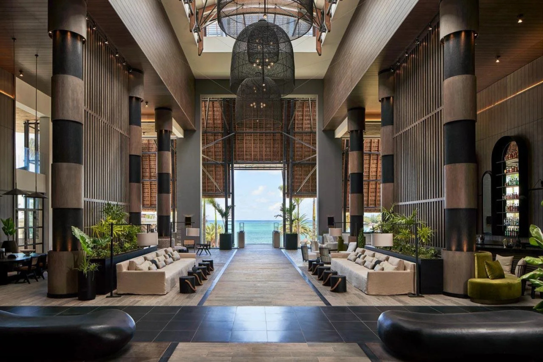 LUX* Grand Baie — the lobby