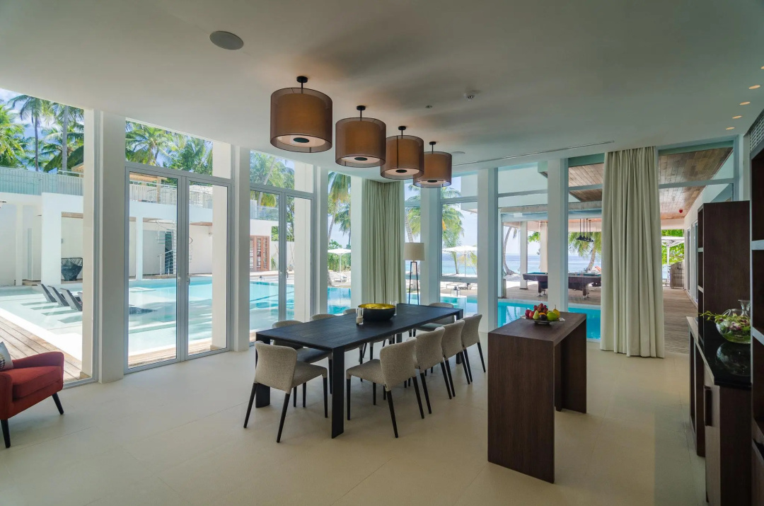 Amilla Maldives Resort & Residences — a balcony