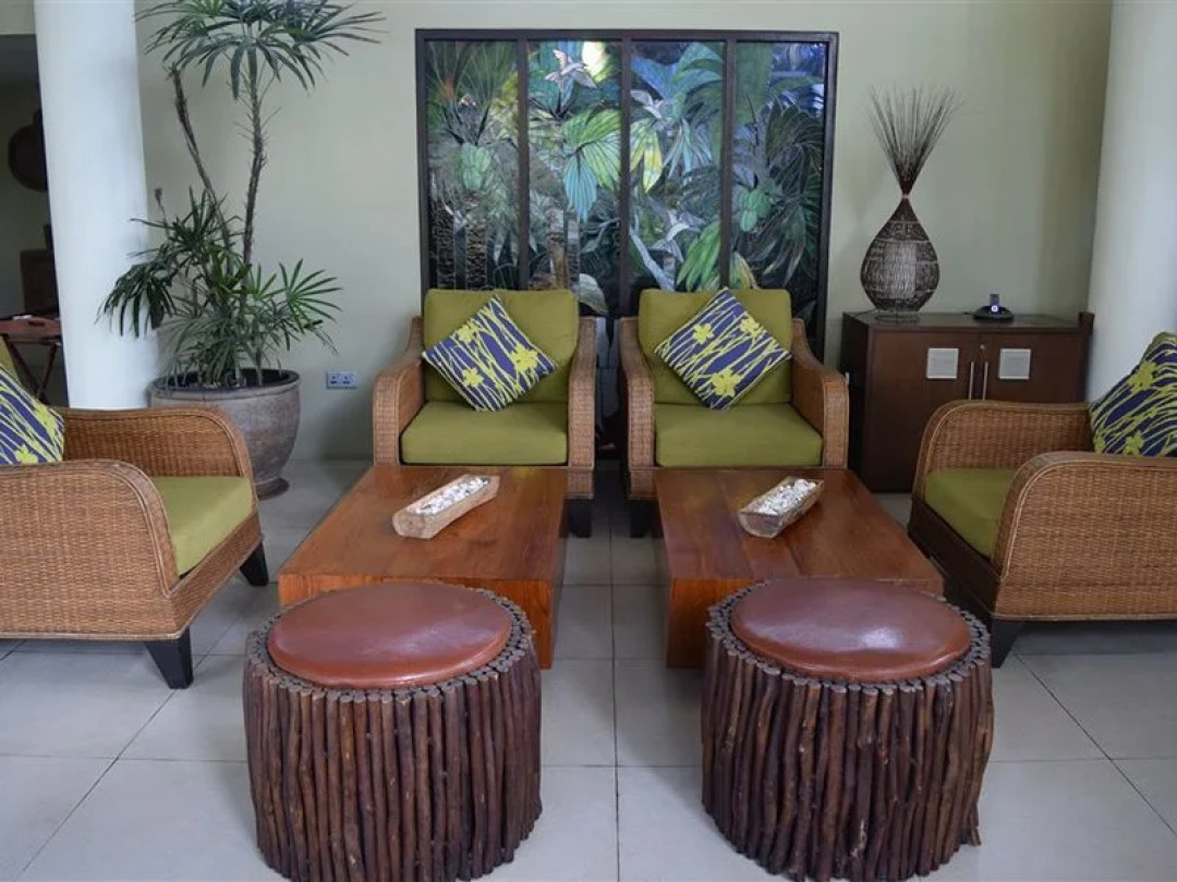 Dhevatara Beach Hotel — a room