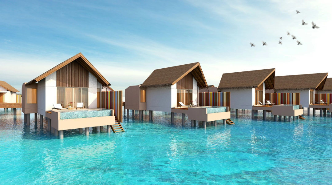 Hard Rock Hotel Maldives — the pool