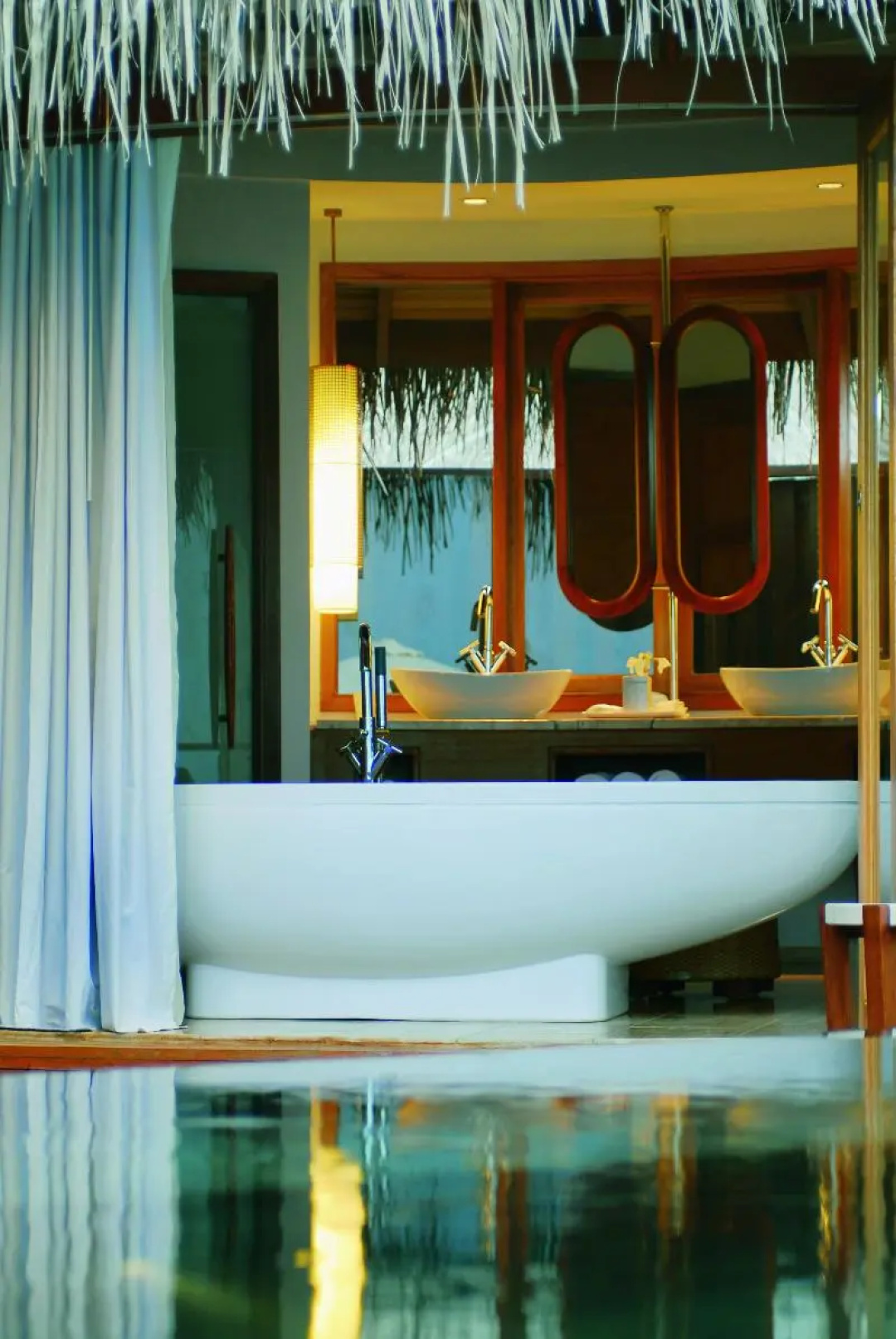Constance Halaveli Maldives — the grounds